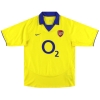 2003-04 Arsenal Nike Away Shirt Cole #3 M