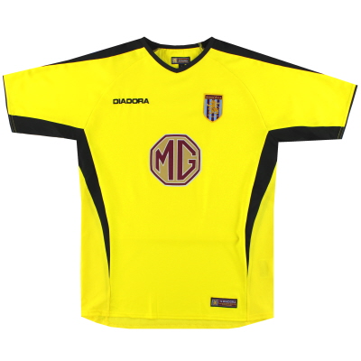 2003-04 Aston Villa Diadora Away Shirt *Menta* S