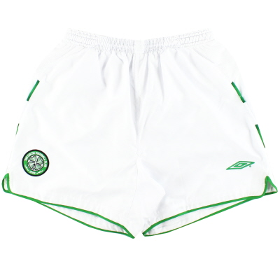 2003-04 Pantalones cortos de local Celtic Umbro S
