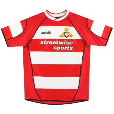 2003-04 Doncaster Rovers Carlotti 홈 셔츠 Y