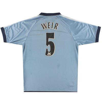 2003-04 Tercera camiseta del Everton Puma '125 aniversario' Weir # 5 L