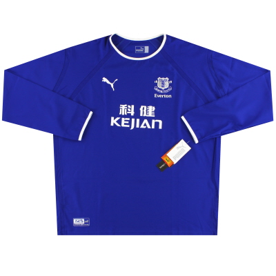 2003-04 Everton Puma Home Shirt *w/tags* L/S XXL 