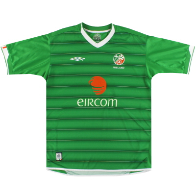 2003-04 Ireland Umbro Home Shirt M