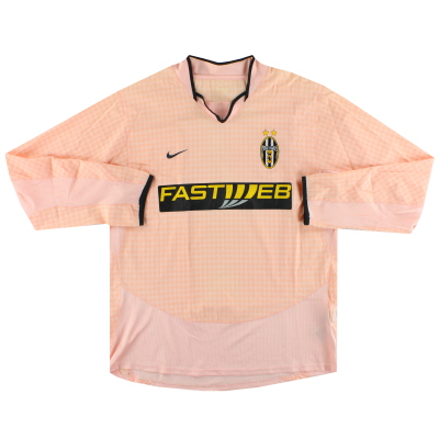 2003-04 Juventus Nike Maglia Away L/SL