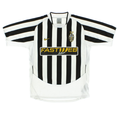 2003-04 Juventus Nike Home Shirt Y