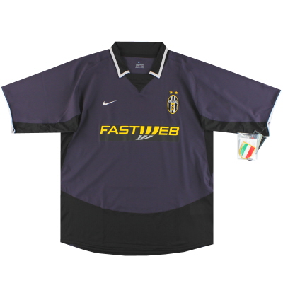 2003-04 Juventus Nike derde shirt *met kaartjes* XXL