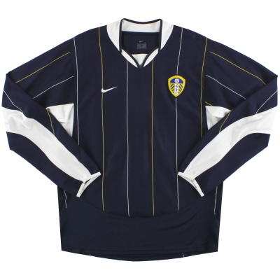 2003-04 Leeds Nike Away Shirt #5 L/S M