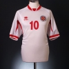 2003-04 Malta Match Issue Away Shirt #10 XXL