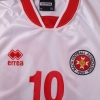 2003-04 Malta Match Issue Away Shirt #10 XXL