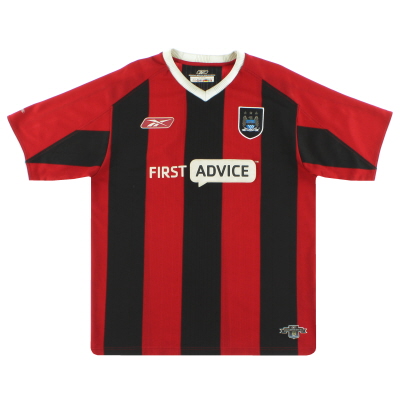 2003-04 맨체스터 시티 리복 어웨이 셔츠 XL