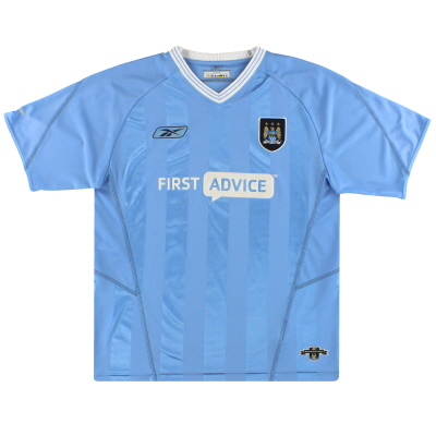 2003-04 Manchester City Reebok Home Shirt XL 