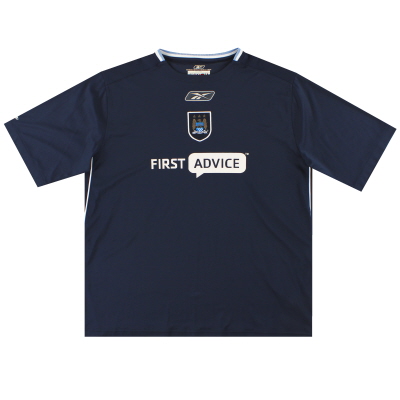 2003-04 Manchester City Reebok Trainingsshirt XL
