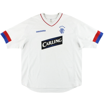 2003-04 Rangers Diadora Third Shirt XL
