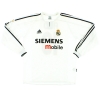 2003-04 Real Madrid adidas Home Shirt Figo #10 L/S XL