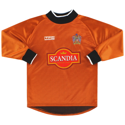 2003-04 Stockport County Goalkeeper Shirt M.Boys