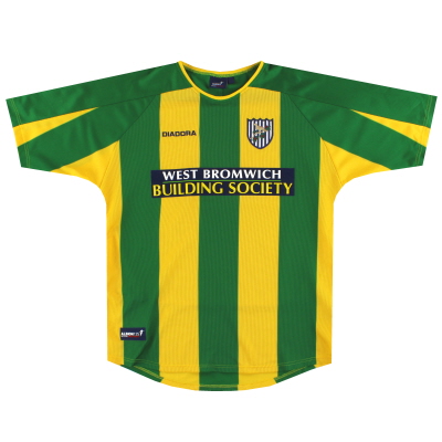 2003-04 West Brom Diadora Away Shirt *Menta* M