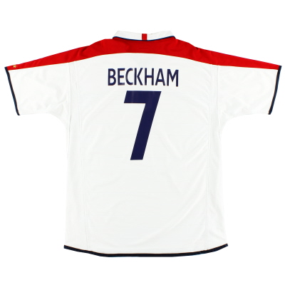 beckham football shirt