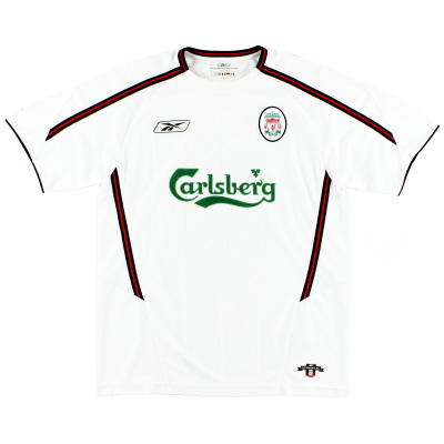 Maglia da trasferta del Liverpool 2003-05 Reebok * Mint * M