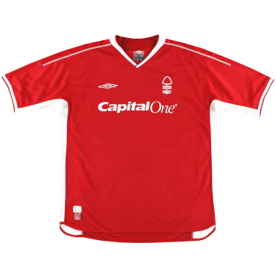 2003–04 Nottingham Forest Umbro Heimtrikot XXL