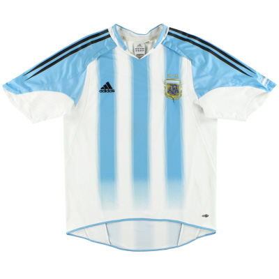 2004-05 Argentina adidas Home Shirt *Mint* S 