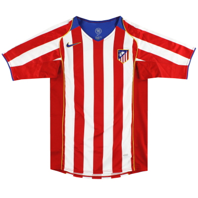 2004-05 Atletico Madrid Nike Home Shirt XL.Boys 