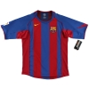 2004-05 Barcelona Home Shirt Larsson #7 *w/tags* M