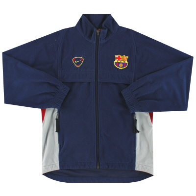 2004-05 Barcelona Nike Track Jacket M.Boys
