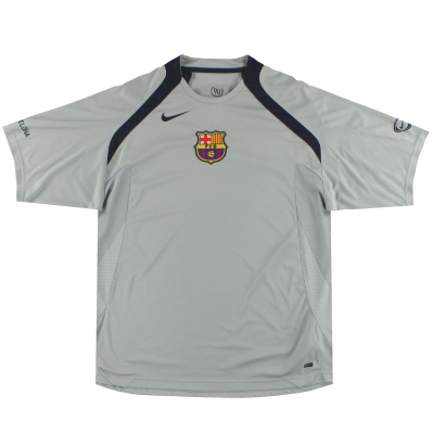 2004-05 Barcelona Nike Training Top L