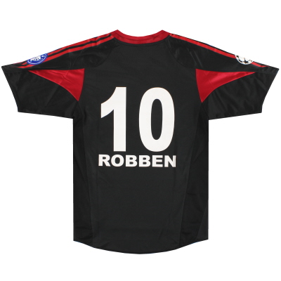2004-05 Bayern Munich adidas CL Shirt Robben #10 S
