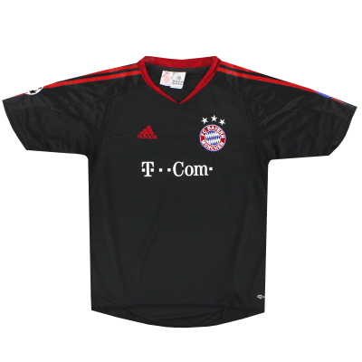 2004-05 바이에른 뮌헨 아디다스 CL 셔츠 XL.Boys