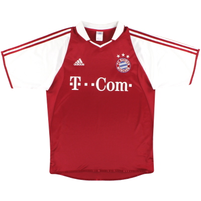 2004-05 Bayern Munich adidas Home Shirt M 