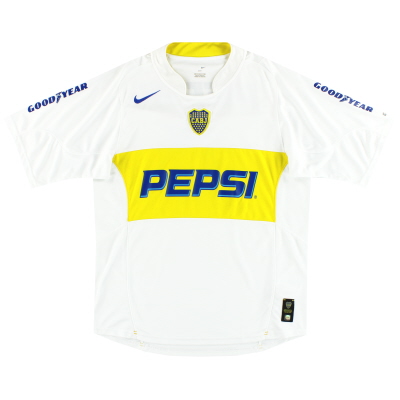 2004-05 Camiseta Boca Juniors Nike Visitante *Menta* M