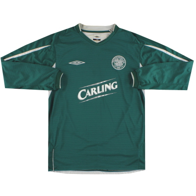 2004-05 Celtic Umbro Away Shirt *As New* L/S M 