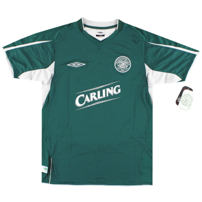 Camiseta visitante del Celtic Umbro 2004-05 * con etiquetas * S