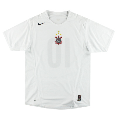 2004-05 Corinthians Nike Maillot Domicile # 10 XL
