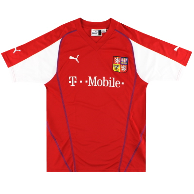 2003-04 República Checa Puma Home Shirt L