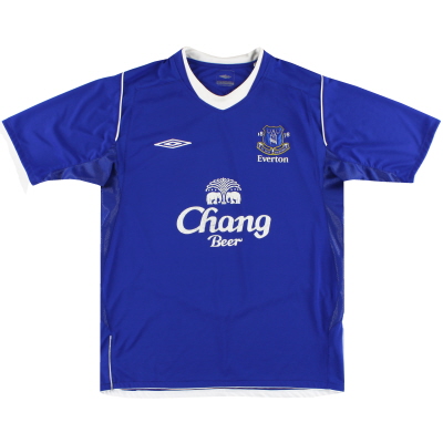 2004-05 Everton Umbro Kemeja Kandang M