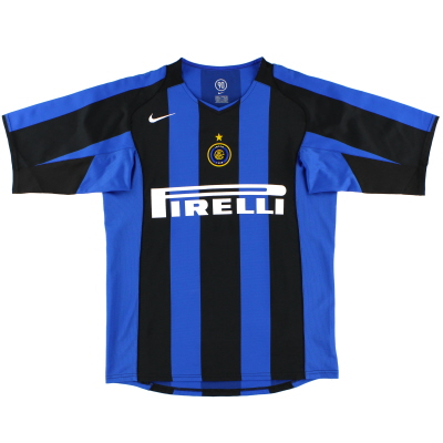 2004-05 Inter Milan Nike Home Shirt S