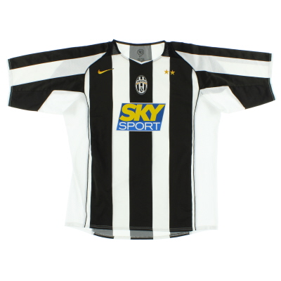 2004-05 Juventus Nike Home Shirt M 