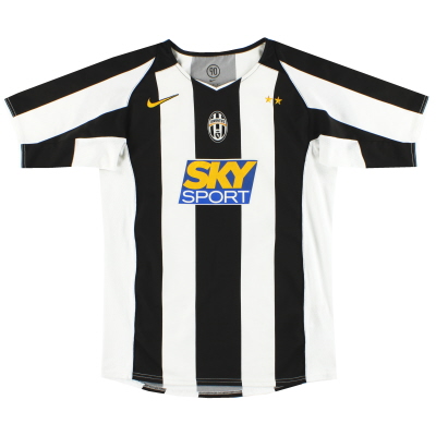 2004-05 Juventus Nike Home Shirt M 