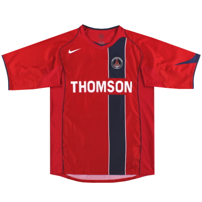 Camiseta XXL de la 2004a equipación Nike del Paris Saint-Germain 05-XNUMX