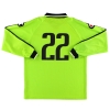 2004-05 Parma Player Issue Goalkeeper Shirt # 22 XXL