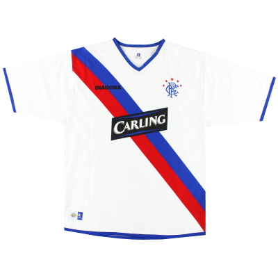 2004-05 Rangers Diadora Away Shirt L