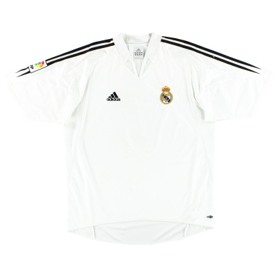 2004-05 Real Madrid adidas Home Shirt  L 