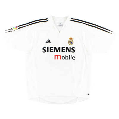 2004-05 Real Madrid adidas Home Shirt XL