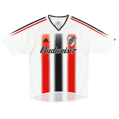 2004-05 River Plate adidas Kemeja Ketiga L/XL
