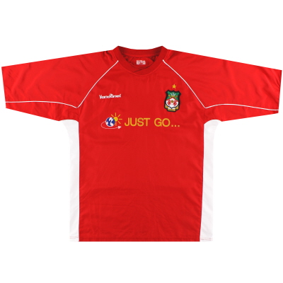2004-05 Wrexham Vandanel 홈 셔츠 XL