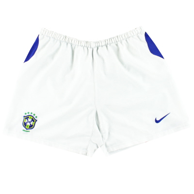 2004-06 Brazil Nike Away Shorts M 