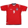 2004-06 England Umbro Away Shirt Rooney #9 M