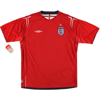 2004-06 England Umbro Away Shirt *w/tags* M 